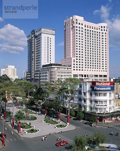Asien  Stadt  Ho Chi Minh Stadt  Holiday  Landmark  Saigon  Skyline  Tourismus  Reisen  Urlaub  Vietnam
