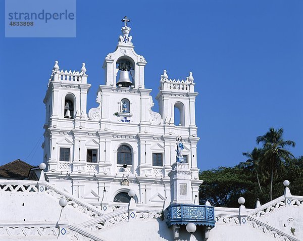 Kirche  Konzeption  Goa  Erbe  Urlaub  makellose  Indien  Asien  Lady  Landmark  unsere  Panaji  der  Tourismus  Reisen  Unesco