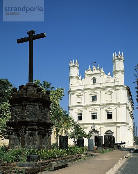 Augustinus  Kirche  Goa  Erbe  Holiday  Indien  Asien  Landmark  alte Goa  Tourismus  Reisen  Unesco  Urlaub  Welt