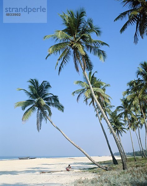 Colva Beach  Goa  Holiday  Indien  Asien  Landmark  Palmen  Tourismus  Reisen  Ferienhäuser