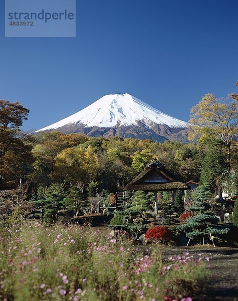 Asien  Urlaub  Honshu  Japan  Landmark  Mount Fuji  Tourismus  Reisen  Urlaub