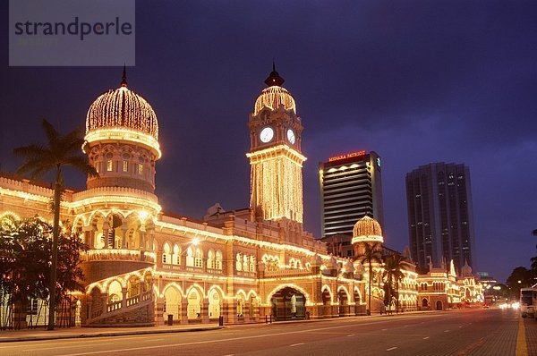 Abdul  Asien  Gebäude  Holiday  Kuala Lumpur  Landmark  Malaysia  Nacht  Samed  Sultan  Tourismus  Reisen  Urlaub