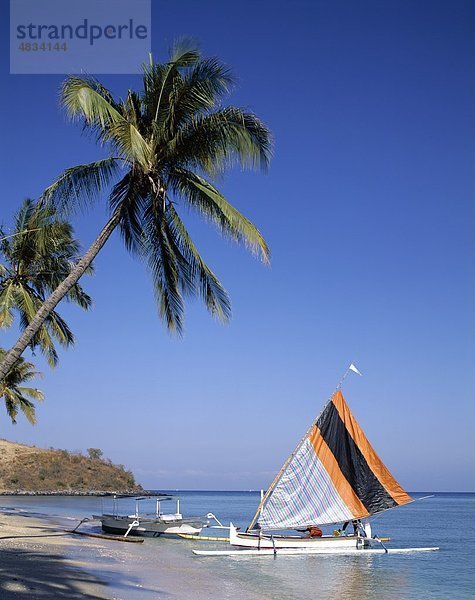 Strand  Boote  Holiday  Indonesien  Landmark  Lombok  Ausleger  Senggigi  Tourismus  Reisen  Ferienhäuser