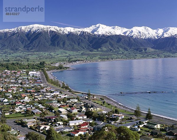 Urlaub  Kaikoura  Landmark  Mountain  New Zealand  Bereiche  Seaward  Skyline  Südinsel  Tourismus  Stadt  Reisen  Urlaub