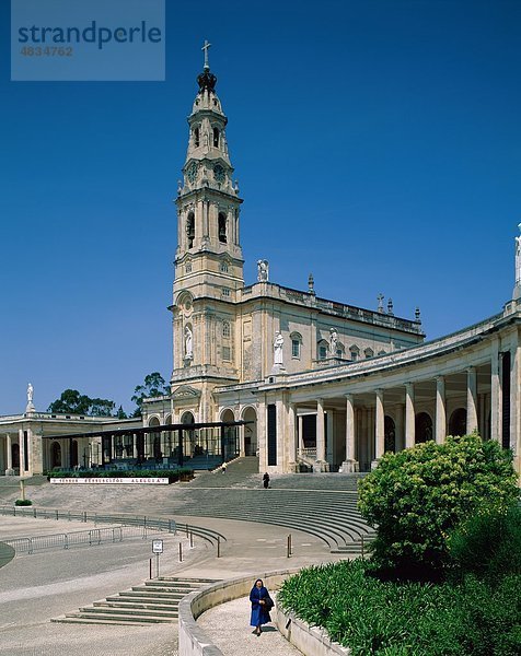 Basilika  Fatima  Urlaub  Landmark  Portugal  Europa  Tourismus  Reisen  Urlaub