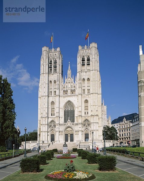 Belgien  Europa  Brüssel  Kathedrale  Holiday  Landmark  Michael  Saint  Tourismus  Reisen  Ferienhäuser