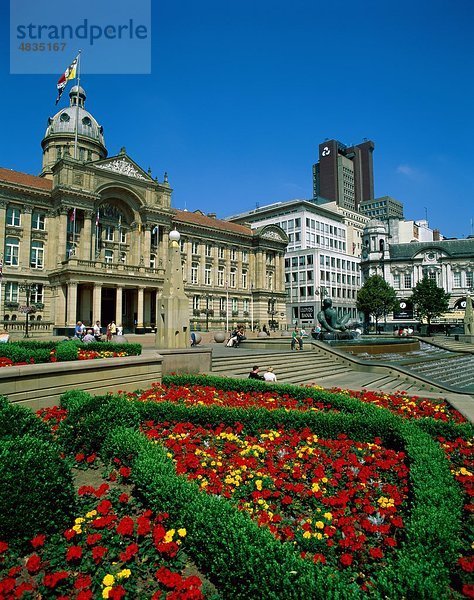 Birmingham  City centre  England  Deutschland  Großbritannien  Blumen  Holiday  Inforeground  Landmark  Midlands  Tourismus  Tr