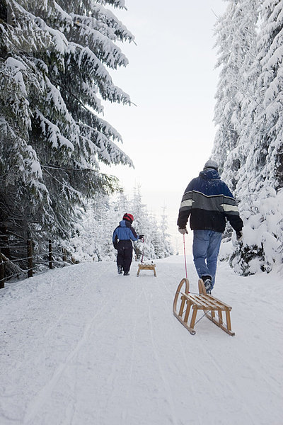 Winterrodelausflug