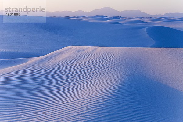 Sanddünen in White Sands National Monument