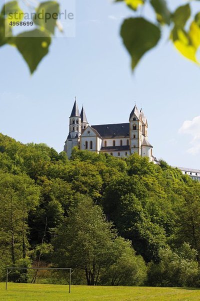 Europa  Deutschland  Rheinland-Pfalz  Blick auf das Kloster Arnstein