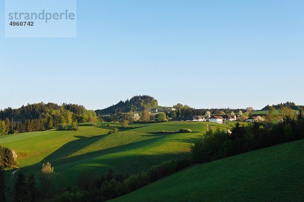 Österreich  Oberösterreich  Mühlviertel  Gassen  Landschaftsansicht