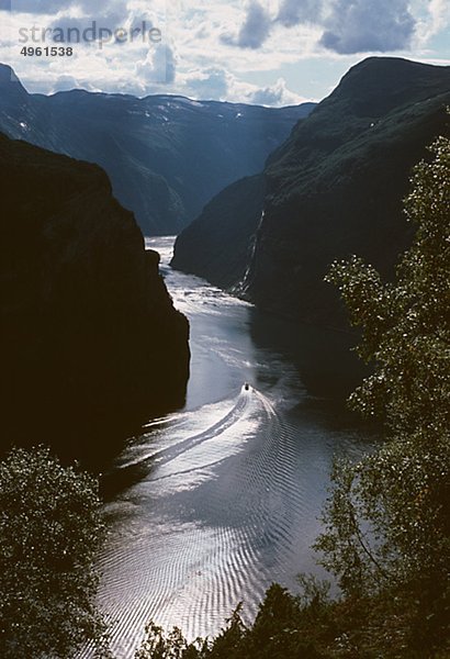 Landschaft mit fiord