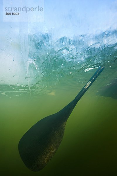 Ruder Unterwasser  Nahaufnahme