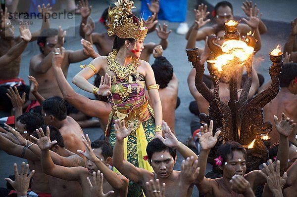 Indonesien  Bali  Kecak Tanz