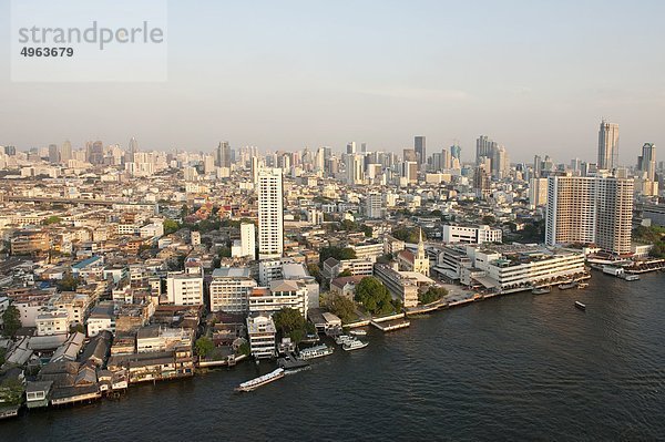 Thailand  Bangkok  Blick auf die Stadt