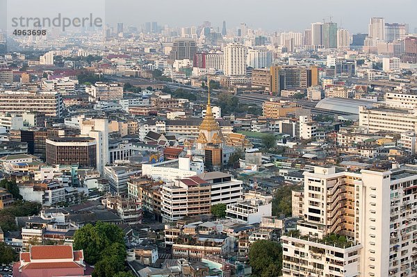 Thailand  Bangkok  Blick auf die Stadt