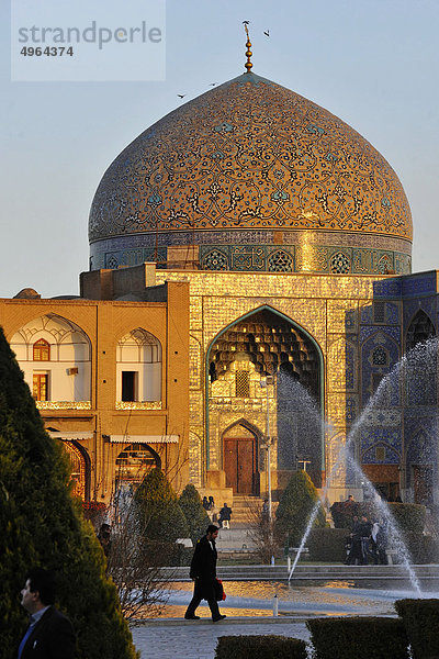 Iran  Isfahan  Sheikh Lotfollah Moschee  UNESCO Weltkulturerbe-Liste