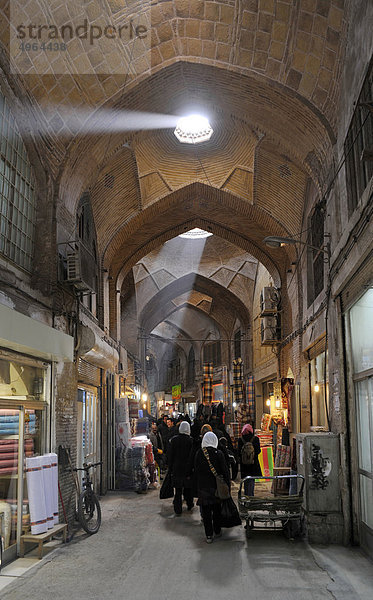 Iran  Isfahan  Gran Bazaar  Markt