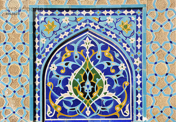 Iran  Yazd  Masjed e Jameh Moschee  Dekoration