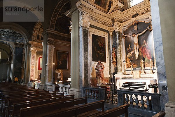 Frankreich  Côte d ' Azur  Nice  Innere der Kathedrale von Saint Reparate