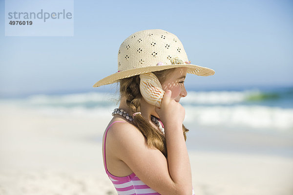 Mädchen am Strand