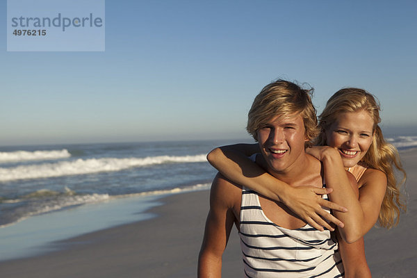 Strand  Junge - Person  Mädchen