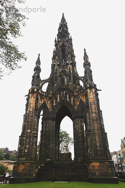Scott Monument  Edinburgh  Schottland