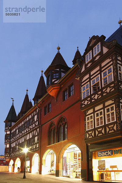 Deutschland  Hessen  Rhön  Fulda  Blick auf das alte Rathaus