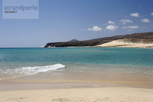 Spanien  Kanarische Inseln  Fuerteventura  Jandia  Blick auf den sotavento Strand