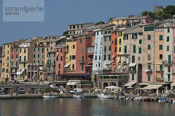 Fishing village of Porto Venere  Cinque Terre  Italy