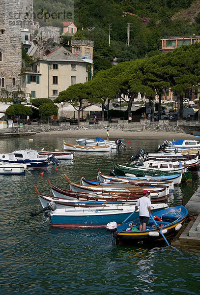 Fishing village of Porto Venere  Cinque Terre  Italy