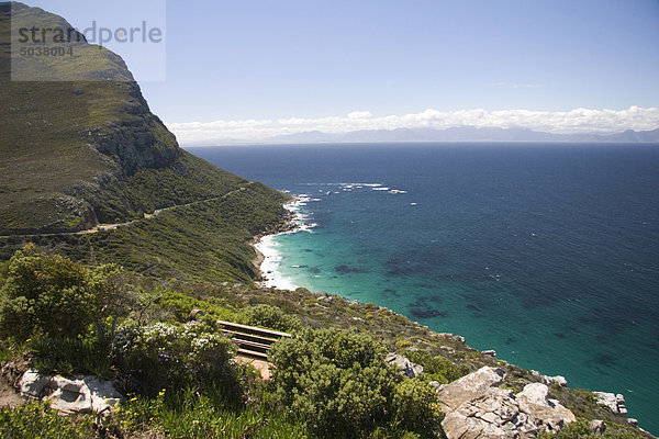 Das Küstengebiet der Kaphalbinsel außerhalb der Cape Town  Südafrika