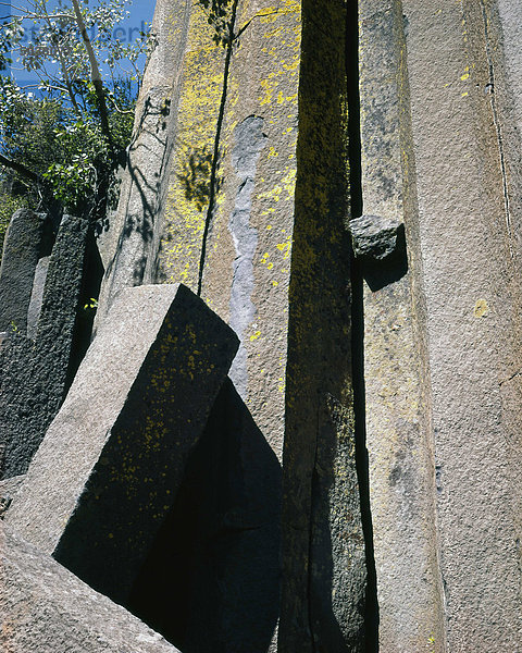 Devils Postpile National Monument  Kalifornien  USA