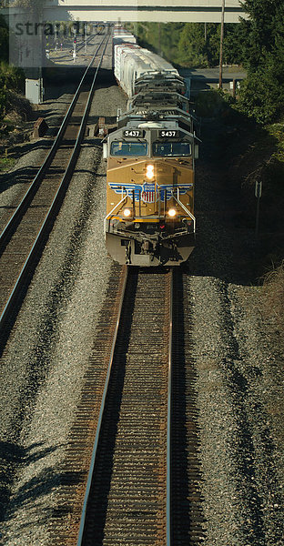 Union Pacific Güterzug  Portland  Oregon  USA