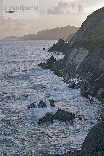 -Klippe Slea Head  Dingle-Halbinsel  County Kerry  Irland