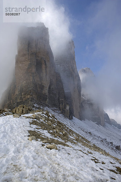 Drei Schwestern  Dolomiten  Italien