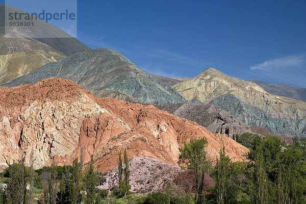 Hügel der sieben Farben  Purmamarca  Jujuy  Argentinien