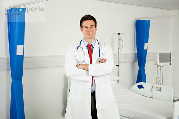 Portrait des männlichen Arztes