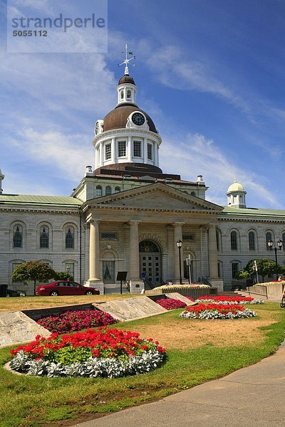 Eidgenossenschaft Park und Rathaus  Kingston  Ontario  Kanada