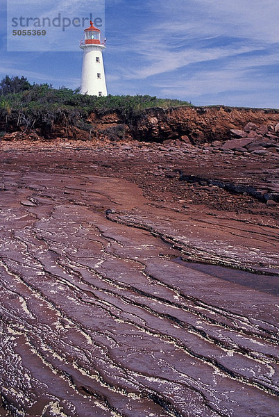 Leuchtturm  Punkt Prim  Prince Edward Island  Kanada