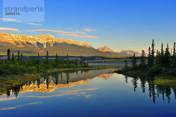 Athabasca River  Jasper-Nationalpark in Alberta  Kanada