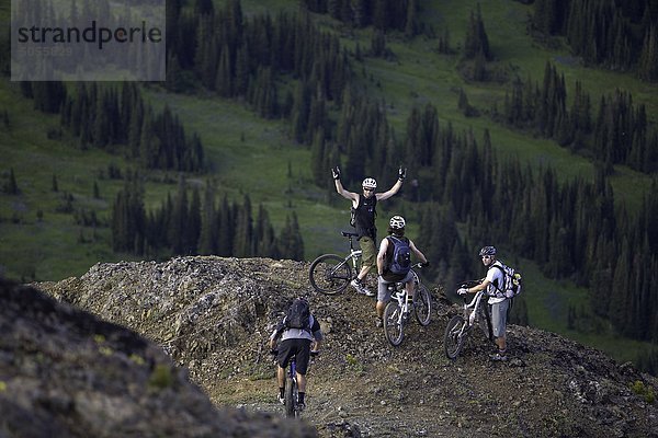 Chilco Mountain bike Lick Creek  British Columbia  Kanada