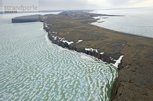 Blick nach Osten über Hepburn Insel  Arktischen Ozean  Nunavut