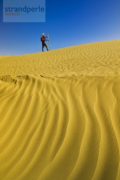 Wandern in den großen Sandhills  in der Nähe von Zepter  Saskatchewan  Kanada