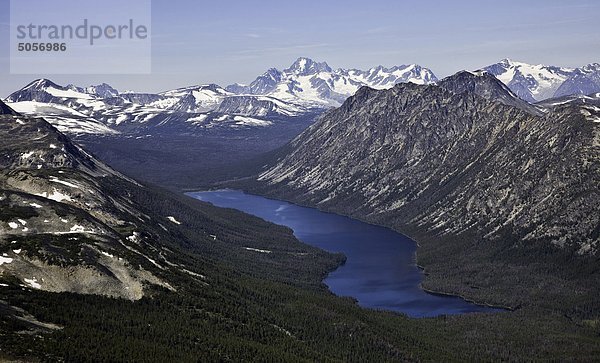Luftbild in Charlotte-Alplands innerhalb der Chilcotin-Region von British Columbia Kanada