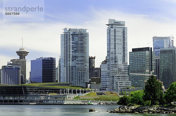 Einige Gebäude  einschließlich der Shaw-Tower in der Innenstadt von Vancouver  British Columbia  Kanada.