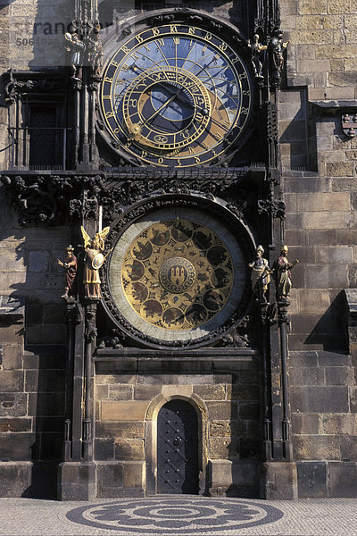 Prag  alte TownAstronomical Uhr