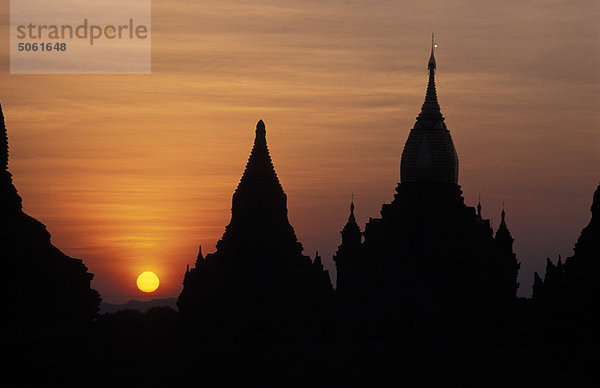 Burma  Bagan. Tal der Tempel