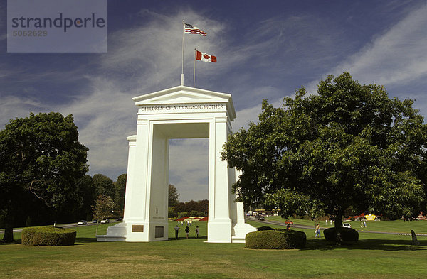 Kanada - Grenze  Peace Arch