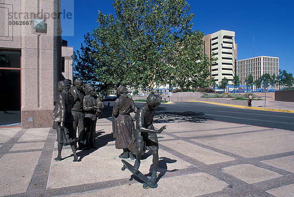 USA  New Mexico  Albuquerque  Downtown Plaza